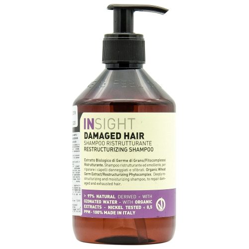 Insight Damaged Hair Restructurizing Shampoo Шампунь для відновлення пошкодженого волосся 400мл