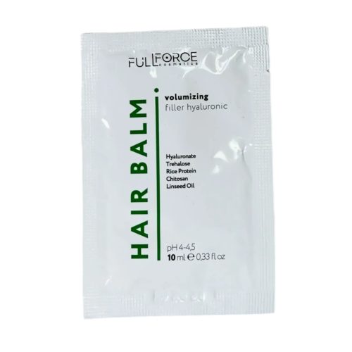 Full Force Бальзам об'єм Hair Balm Volumizing filler hyaluronic 10