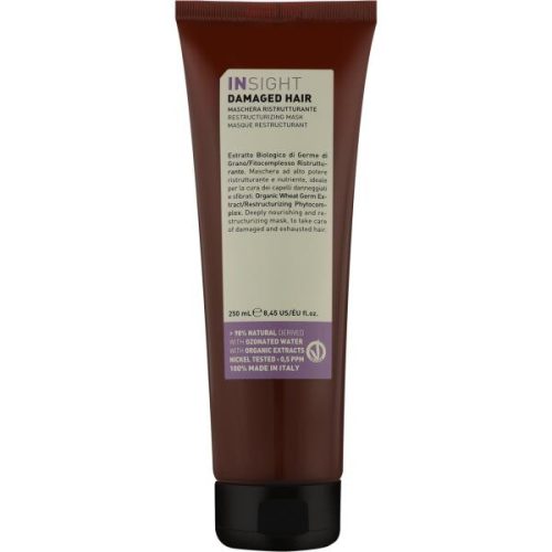 Insight Damaged Hair Restructurizing Mask Маска для відновлення пошкодженого волосся 250мл